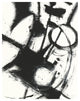 "Expression Abstract II White Crop" Paper Print by Shirley Novak, 30"x37"