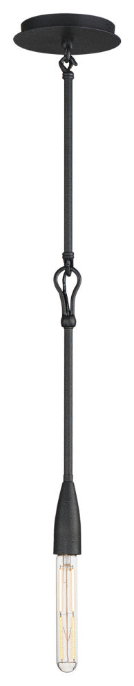 Maxim 27711 Pioneer 6"W Mini Pendant - Anthracite