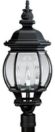 Four-Light Post Lantern, Black