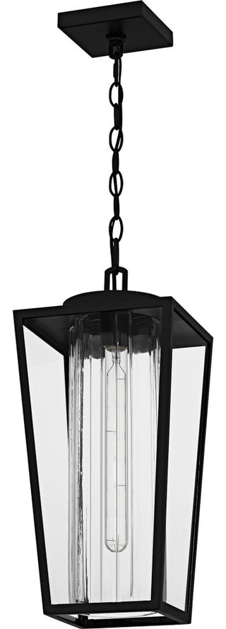 Quoizel JET1909 Jett 9"W Outdoor Mini Pendant - Matte Black