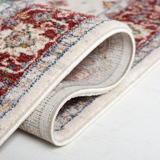 Safavieh Lauren Ralph Lauren Collection LRL1403 Rug, Ivory/Blue/Rust, 8'x10'