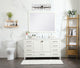 Modern Chrome 8-Light Bath Sconces