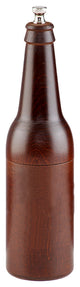 Chef Specialties Pro Series Beer Bottle Salt Mill, Walnut