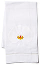 Orchid Fingertip Towel, White Linen