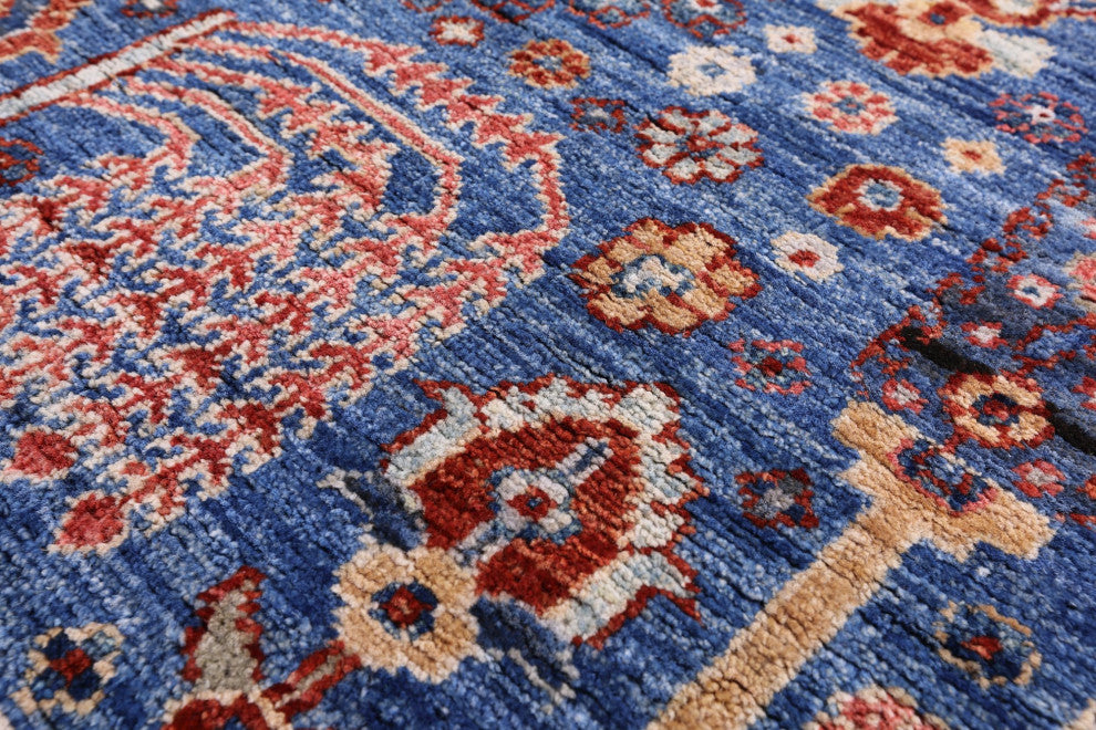 Persian Ziegler Handmade Wool Rug 3' 2" X 5' 0" - Q12884