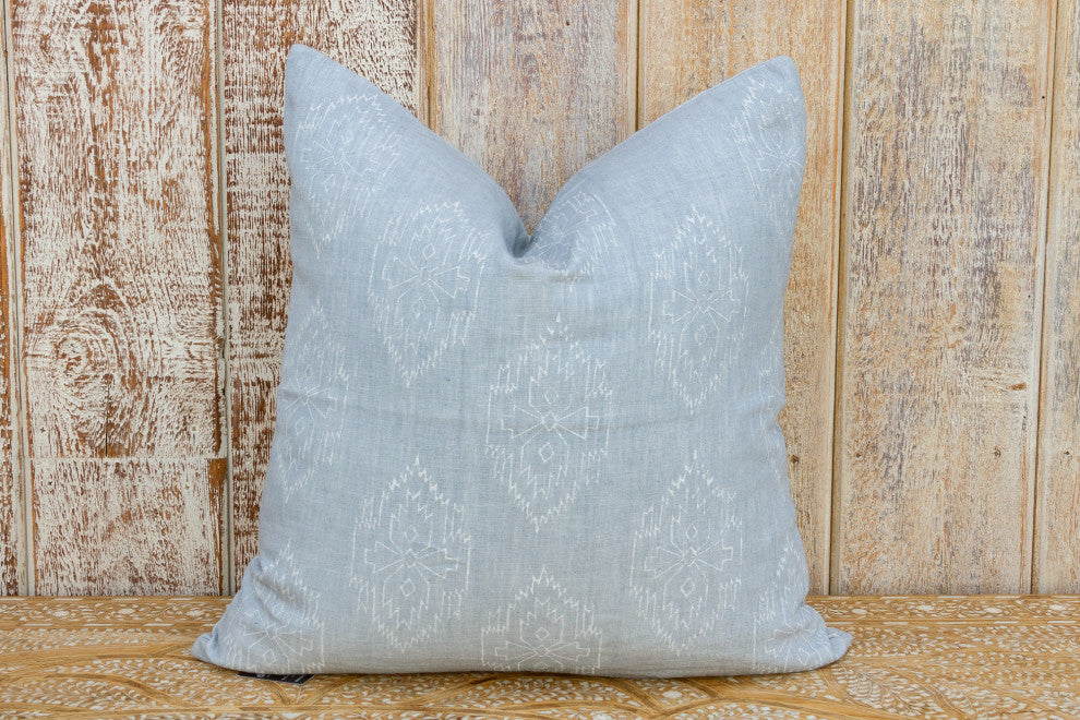 Chimalli Aztec Block Print Pillow