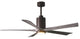 Matthews Fan Patricia-5 With Kit, Textured Bronze, 60", Barn Wood