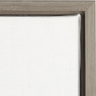 Sylvie Sloth 18x24, Gray Framed Canvas Wall Art by Simon Te Tai