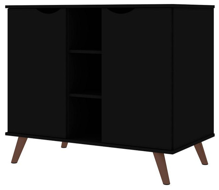 Hampton 39.37 Buffet Stand in Black