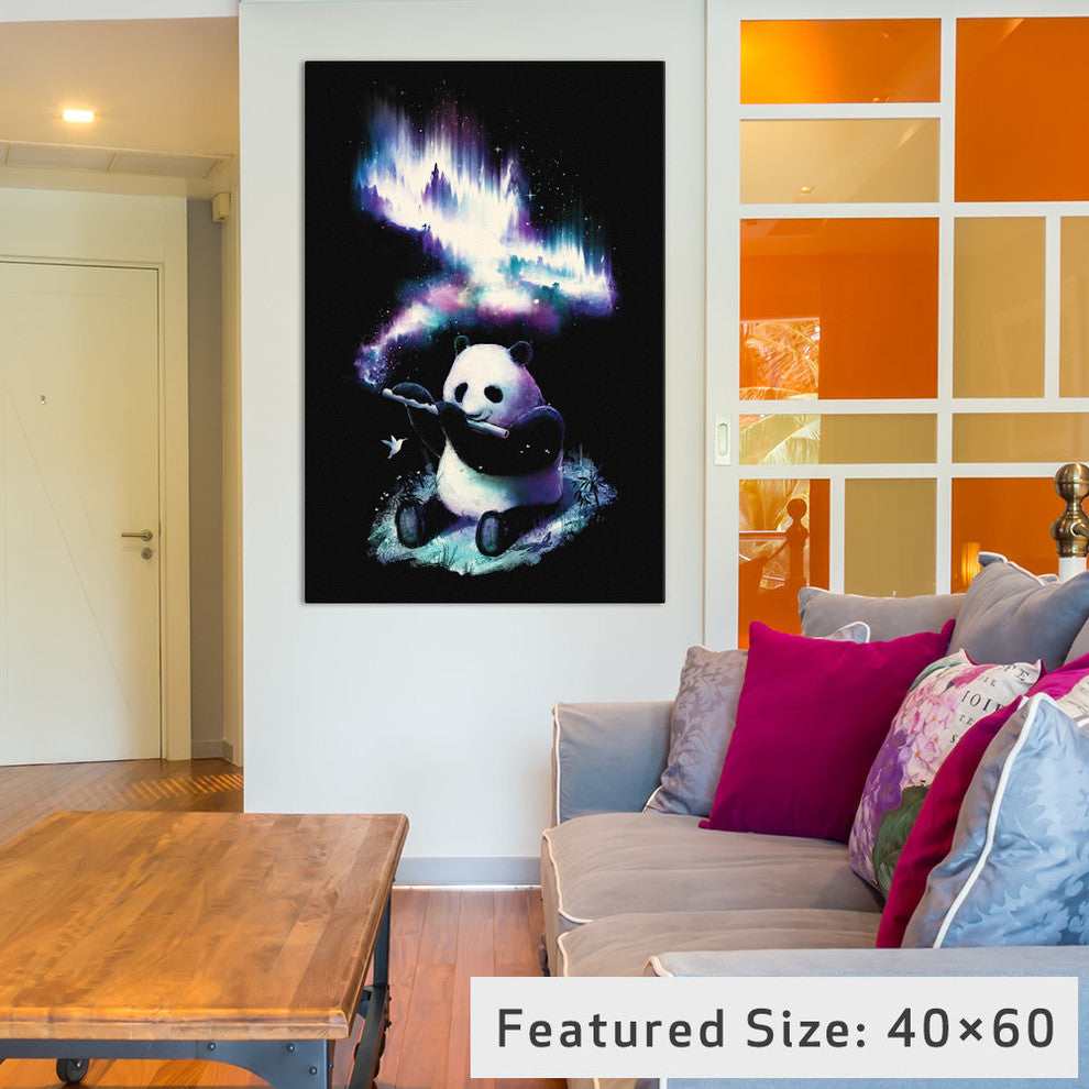 "Music Is My Universe" by Nicebleed, 40x26x1.5