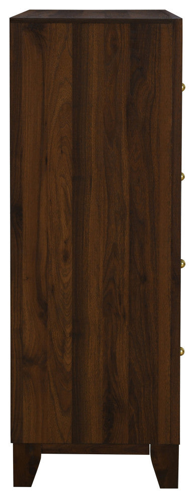 Welsley 4-drawer Chest of Drawers Walnut