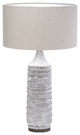 Groovy Gray Concrete Base Table Lamp