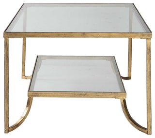 Katina Gold Leaf Coffee Table By Designer Matthew Williams