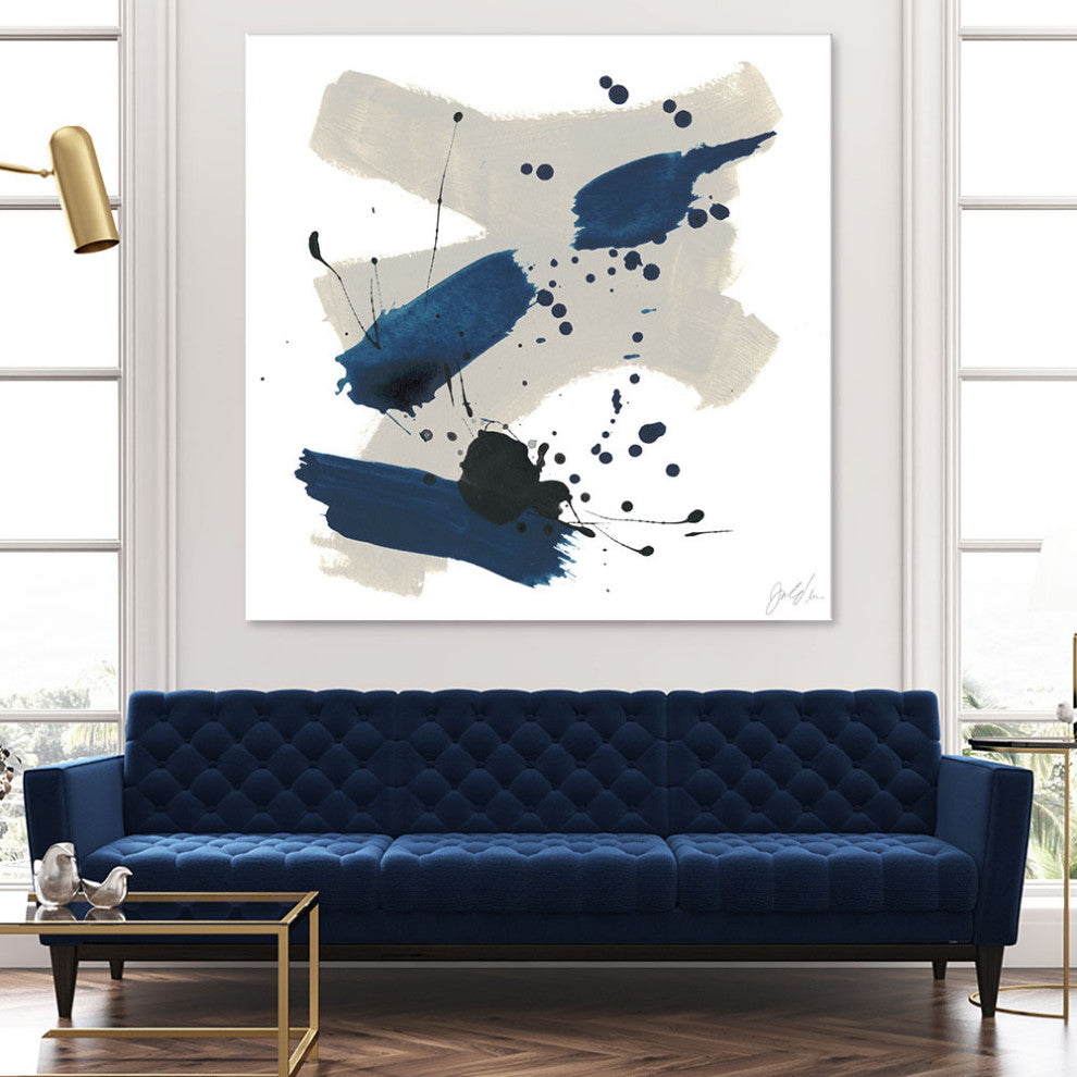 "Kanji III" Fine Art Giant Canvas Print, 54"x54"
