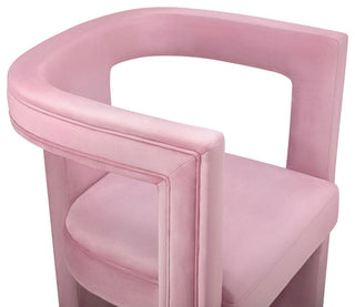TOV Furniture Ada Pink Velvet Chair