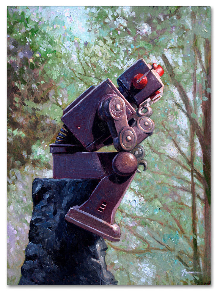 'The Collator' Canvas Art by Eric Joyner