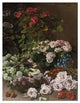 "Spring Flowers, 1864" Digital Paper Print by Claude Monet, 19"x24"