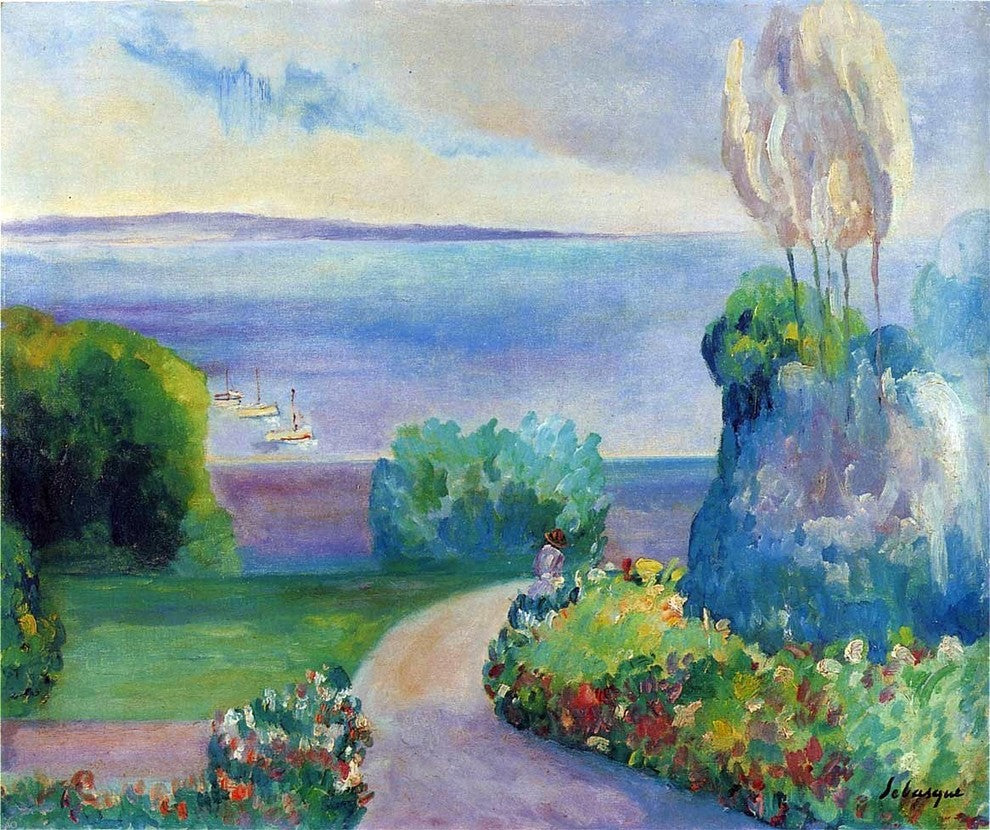 Henri Lebasque Landscape at Prefailles Wall Decal