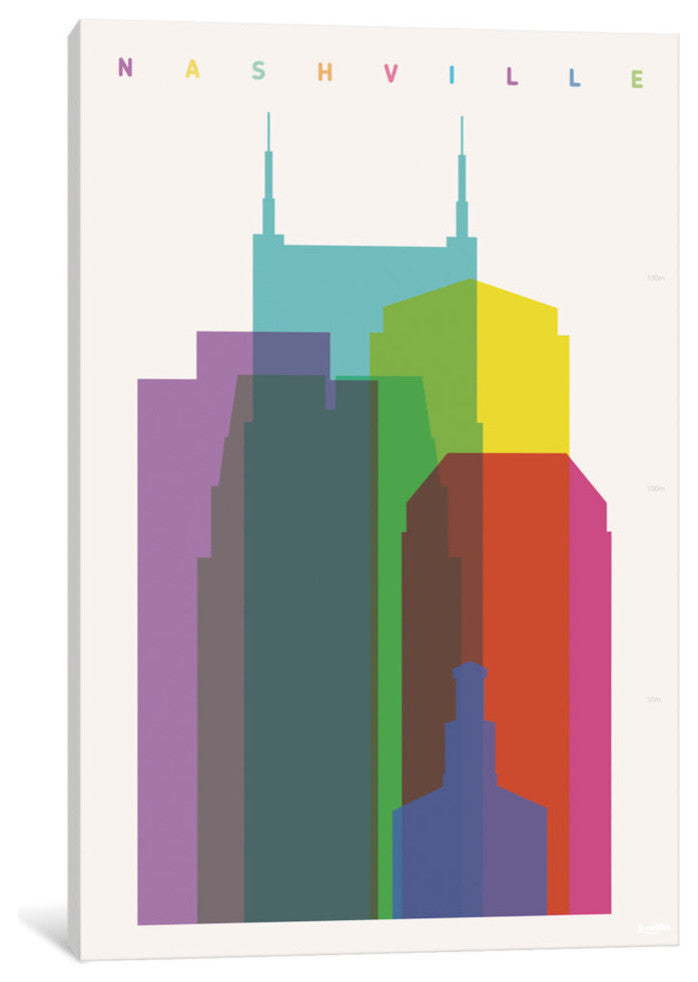 "Nashville" by Yoni Alter, 40x26x1.5