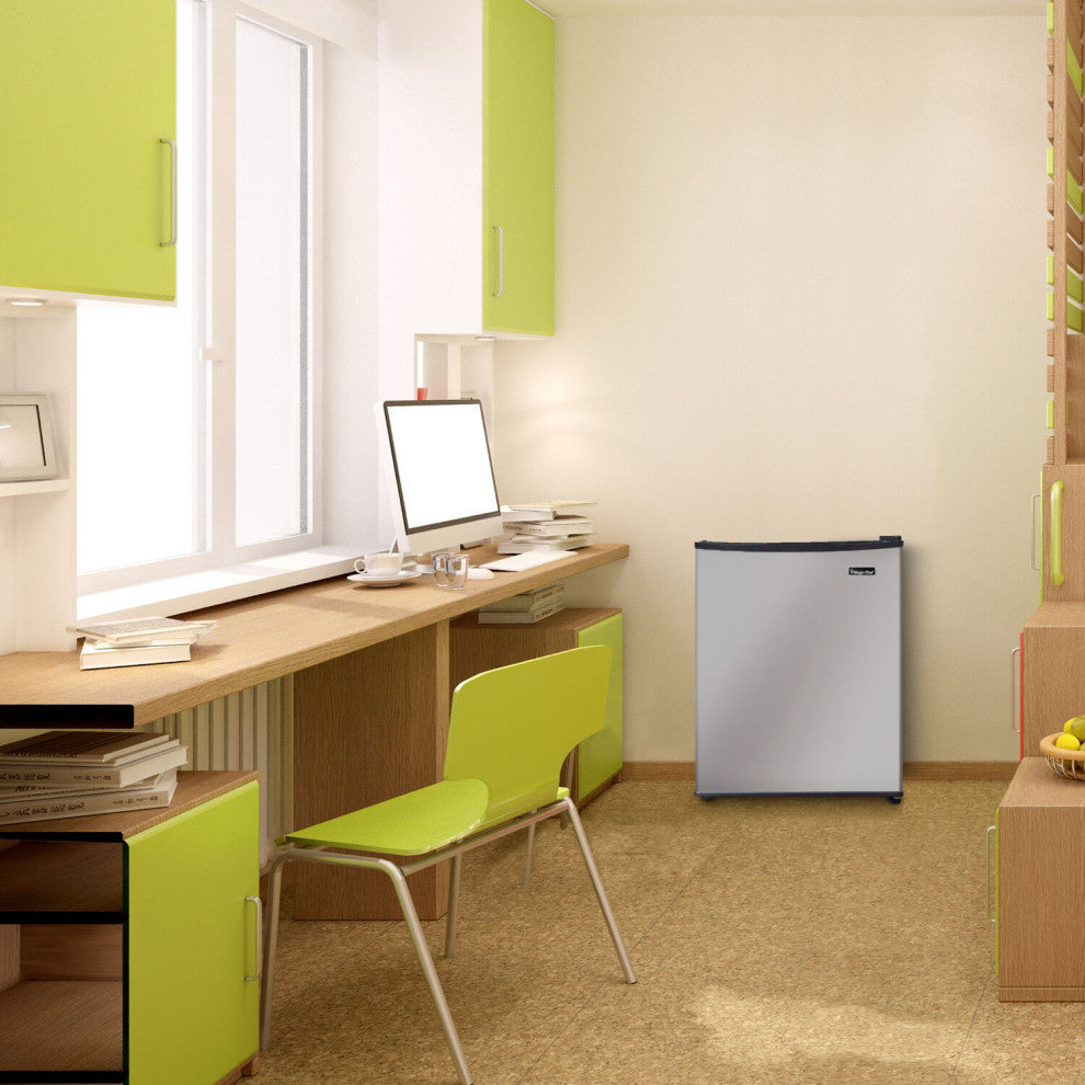 Energy Star 2.4-Cu. Ft. Mini All-Refrigerator With Stainless Steel Door