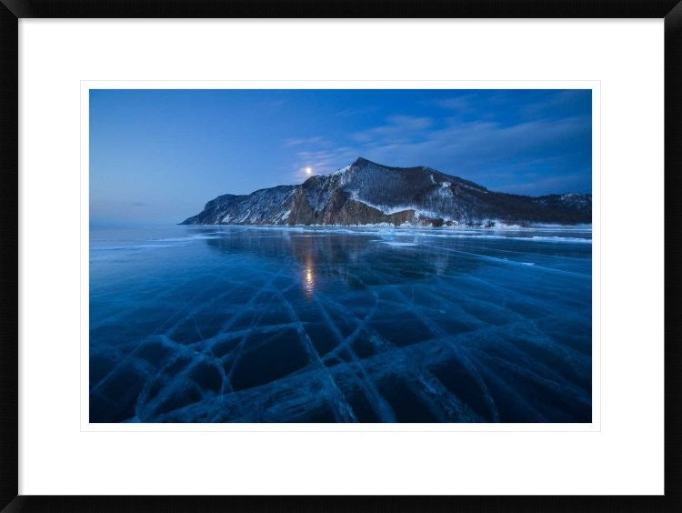 "Uzury Tracery" Framed Digital Print by Alexey Kharitonov, 30x22"
