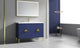 48" Tennant Brand Modern Style Navy Blue Eileen Bathroom Sink Vanity
