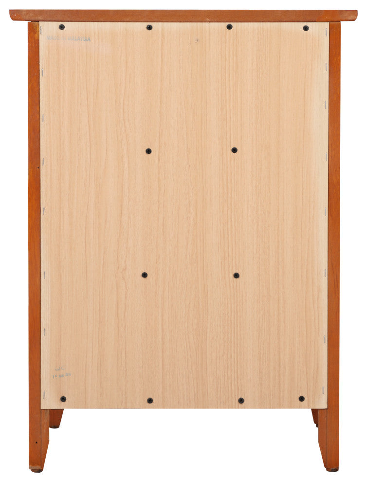 Drake 3-Drawer Nightstand, Oak