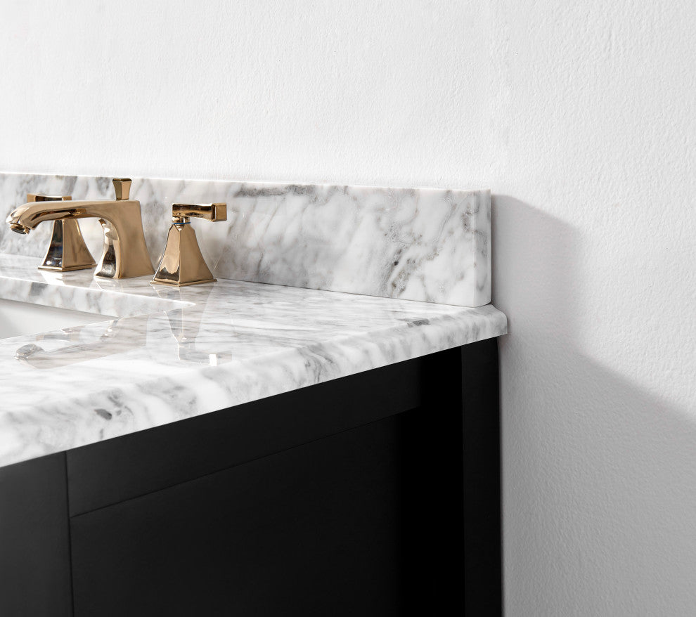Hayley Bathroom Vanity Set, Black Onyx, 48"