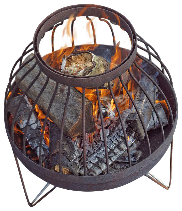 Modern Outdoor Patio Steel Fire Pit NIDA