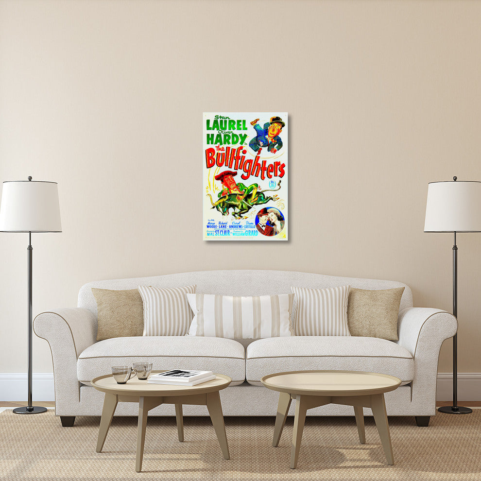 Laurel and Hardy, The Bullfighters, 1945, 26x40