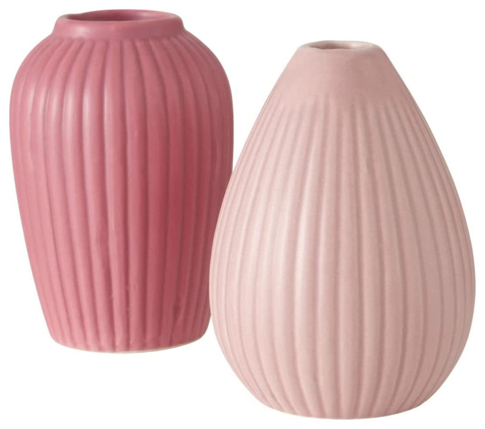 Geometric Vases, 4.25 Inches