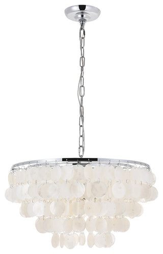 Chrome Finish 4-Light Pendant