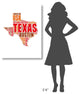 "Texas Word Cloud Map" Fine Art Print