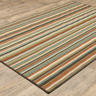 Montego 6996C Green/Blue 2'5" x 4'5" Rug