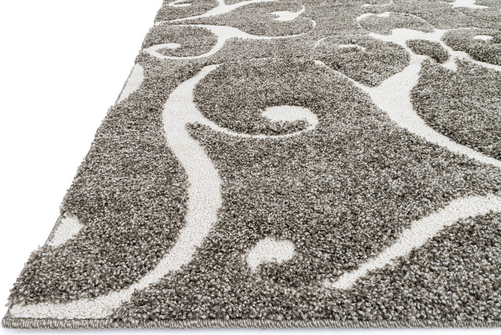 Loloi Enchant Collection, Smoke, 7'7"x10'6"