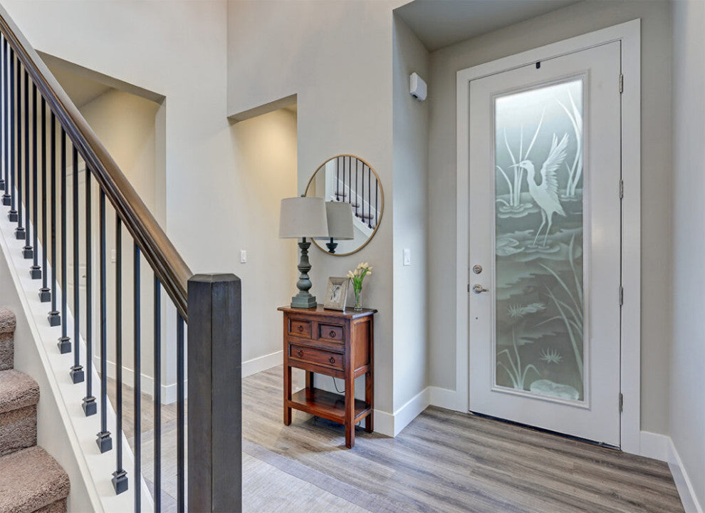 Interior Prehung Door or Interior Slab Door - Cranes A - Primed - 28" x 96"...