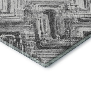 Premium Machine Washable Mayfield AMF630 Gray 3' x 5' Rug