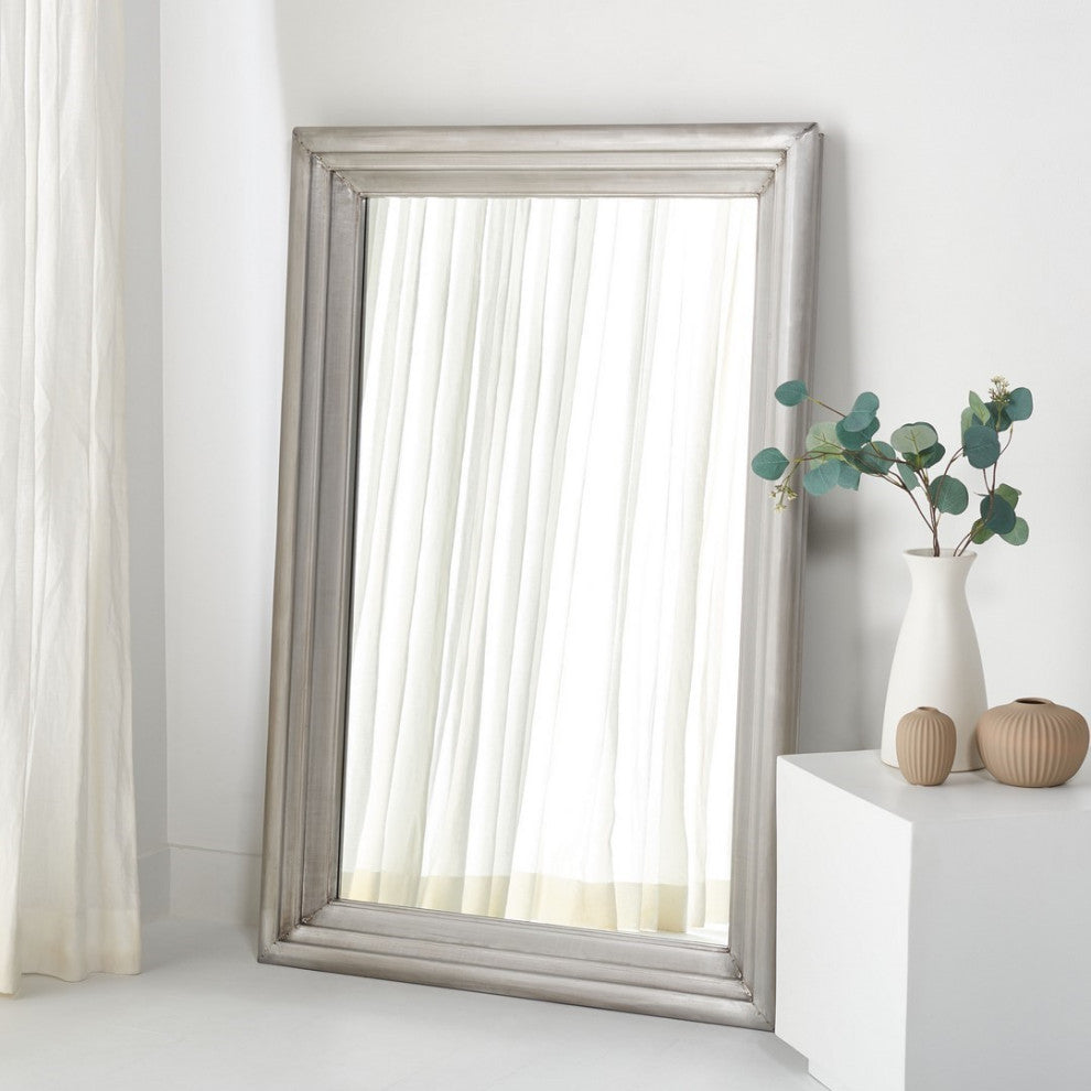 Safavieh Francesca Medium Rectangle Mirror Silver