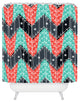 Deny Designs Sam Osborne Christmas Trees Shower Curtain