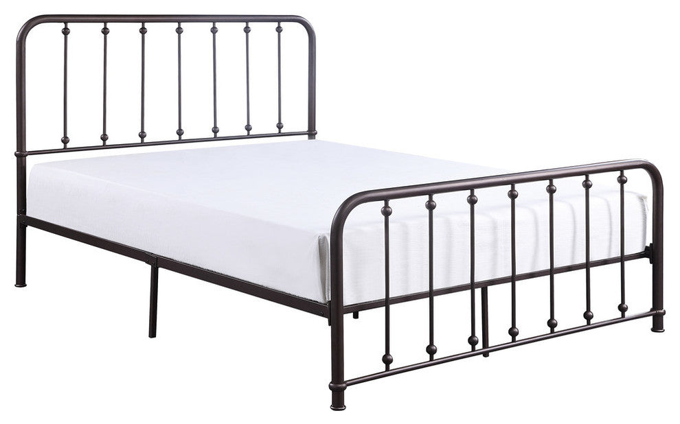 Lenci Metal Platform Bed, Queen