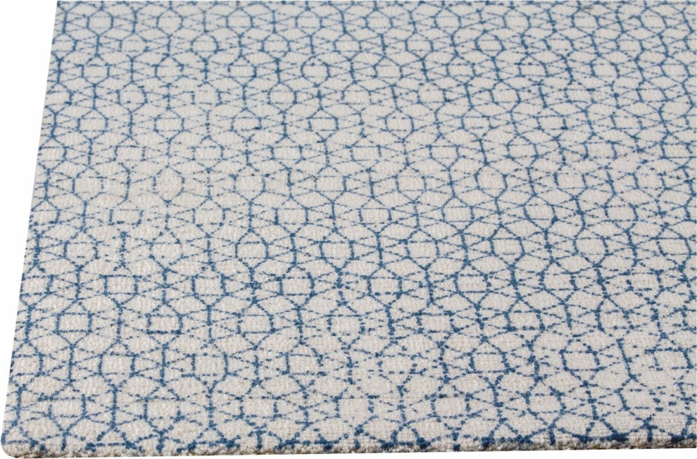 Norman Rug, Blue, 2''6"x8''