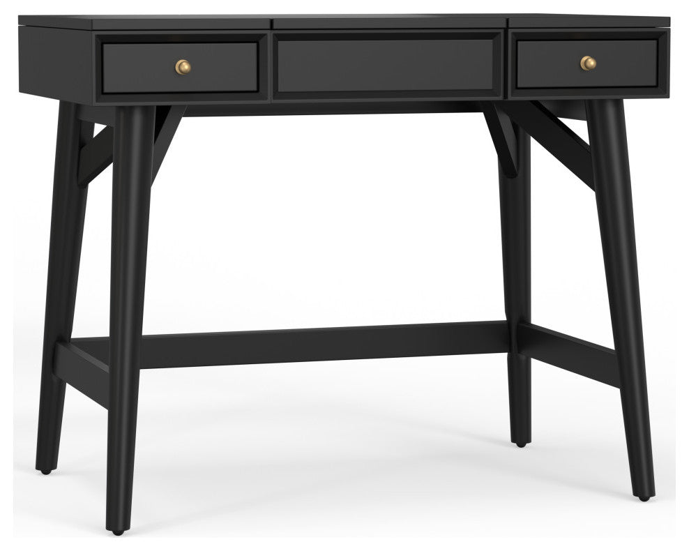Flynn Bedroom Vanity, Black