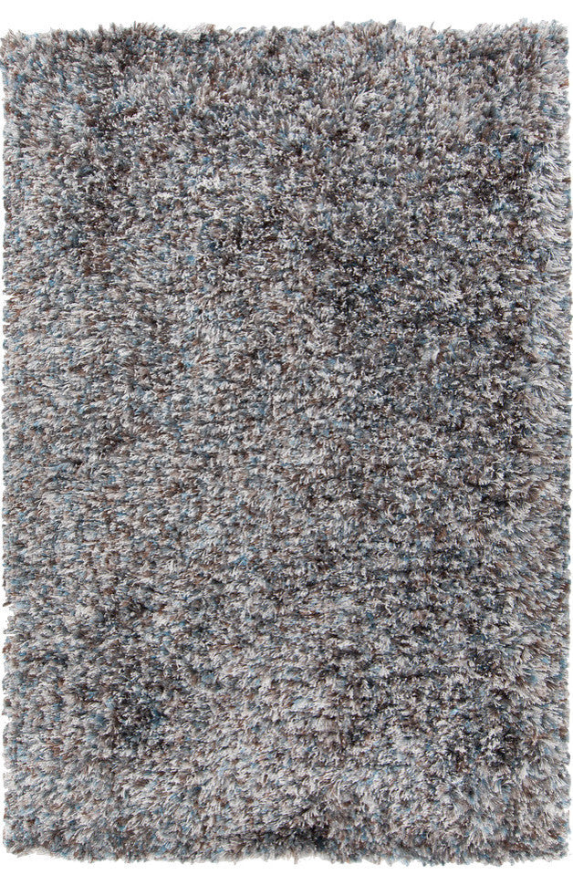 Supros Contemporary Area Rug, Blue and Brown Multi, 7''9"x10''6"