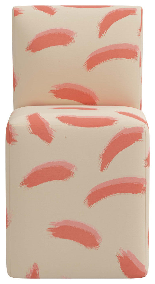 Dining Chair, Blushstroke Cream Peach Oga
