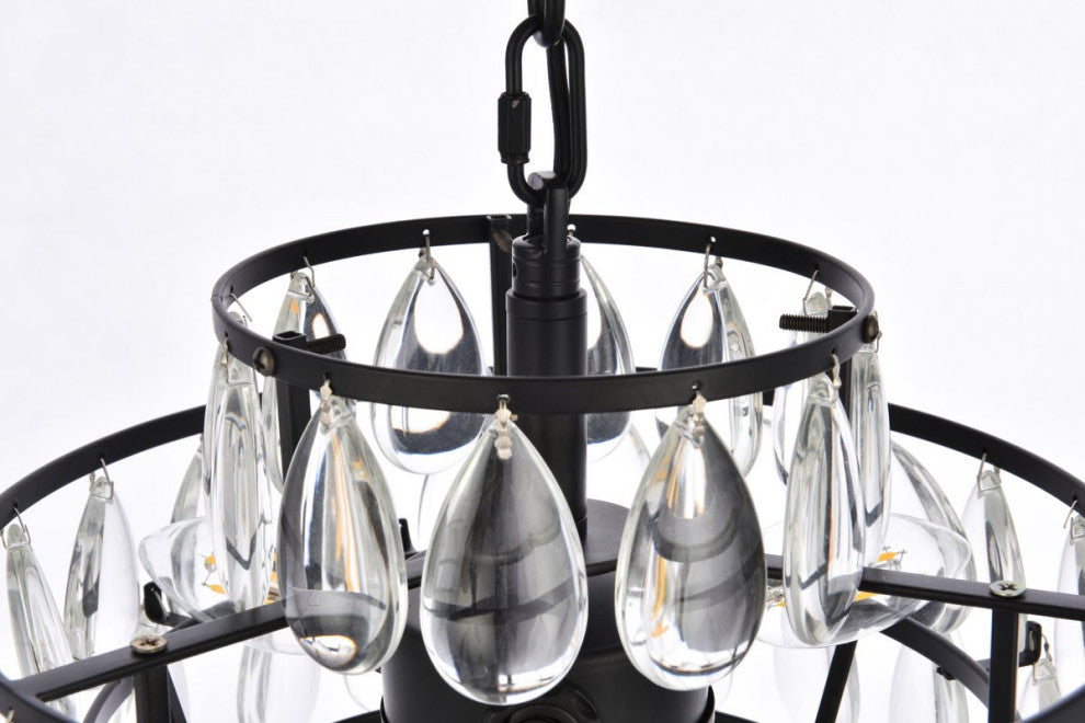 Murphy 12" Pendant, Black