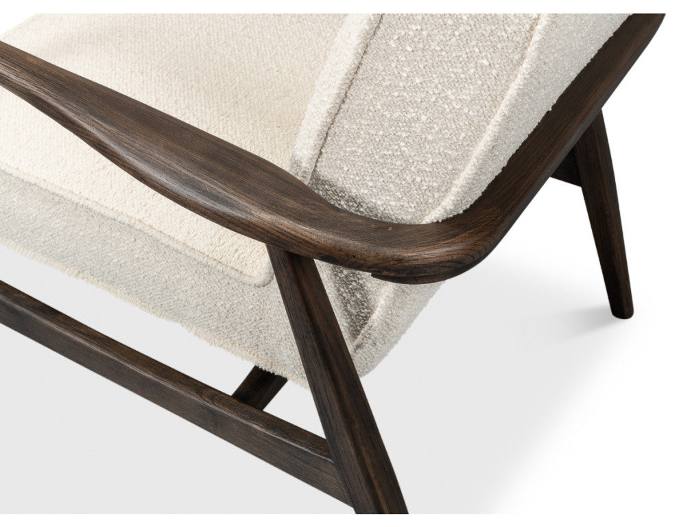 Mid Century Boucle Armchair