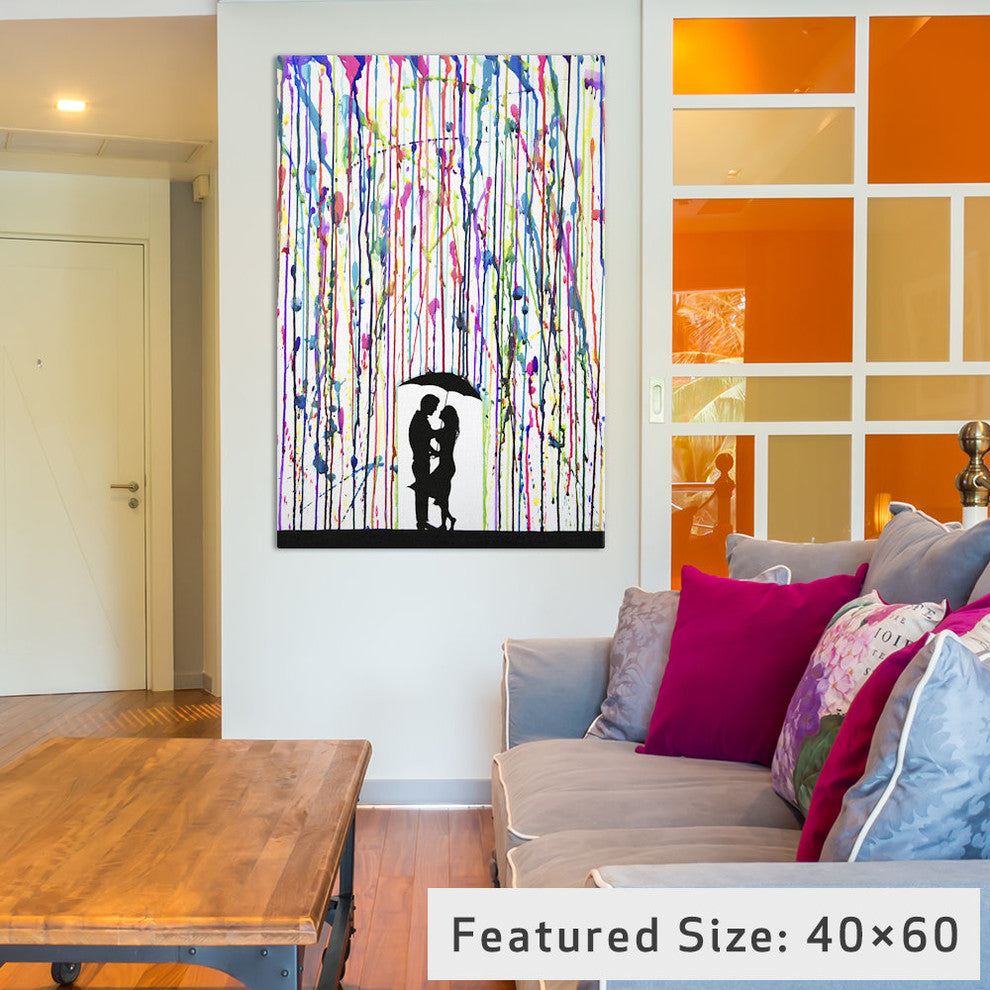 "Precipice Gallery" by Marc Allante, 40x26x1.5"