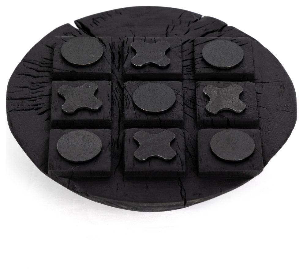 Tic Tac Toe-Carbonized Black
