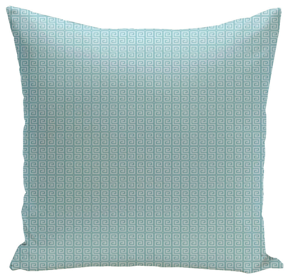 Geometric Decorative Pillow, Omar Bahama, 18"x18"
