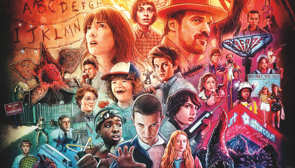 Netflix Stranger Things Mural
